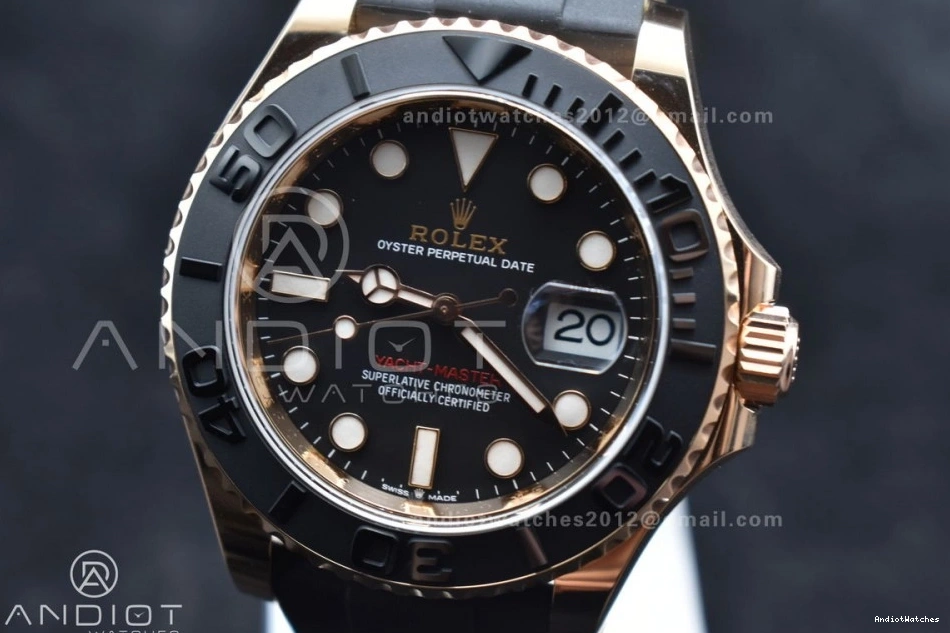 VR3235 (Gain Yacht-Master Edition Strap on 1203 Best ARF Oysterflex 126655 WrinkleFree Weight) 1:1 0828